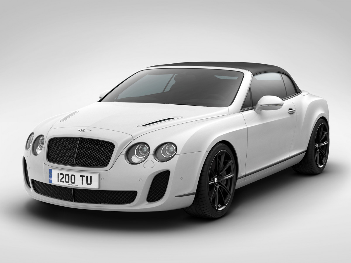 Bentley Continental Supersports Convertible фото 95460