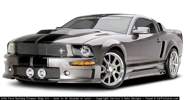 Cervinis Mustang GT Eleanor Body Kit фото 27510