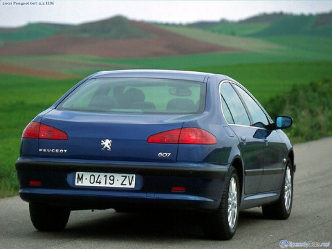 Peugeot 607 фото