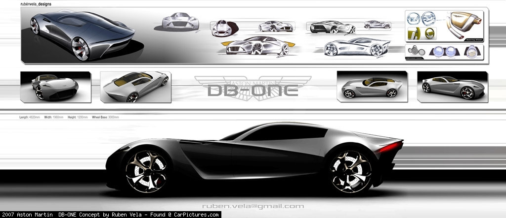 Ruben Vela Design Aston Martin DB-ONE фото 44259