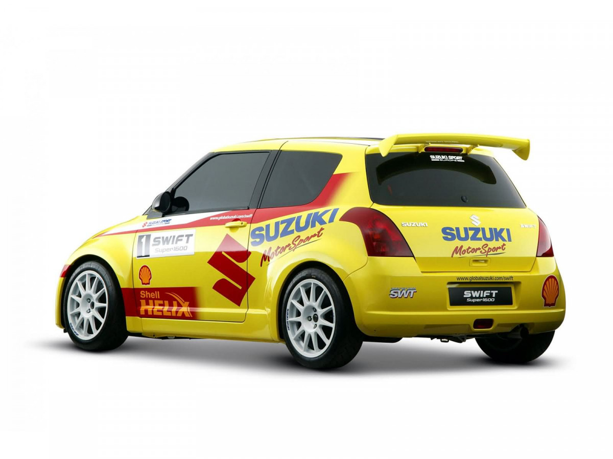 Suzuki Swift Rally Car фото 16747