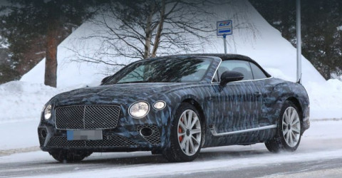 Bentley Continental GTC кабриолет будет рассекречен в этом году