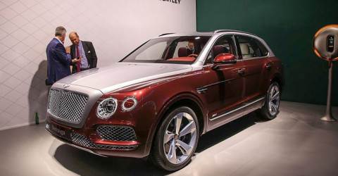 Bentley Bentayga Hybrid представлен в Женеве