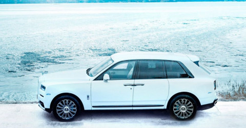Rolls-Royce посвятил спецверсию Cullinan замерзшим озерам