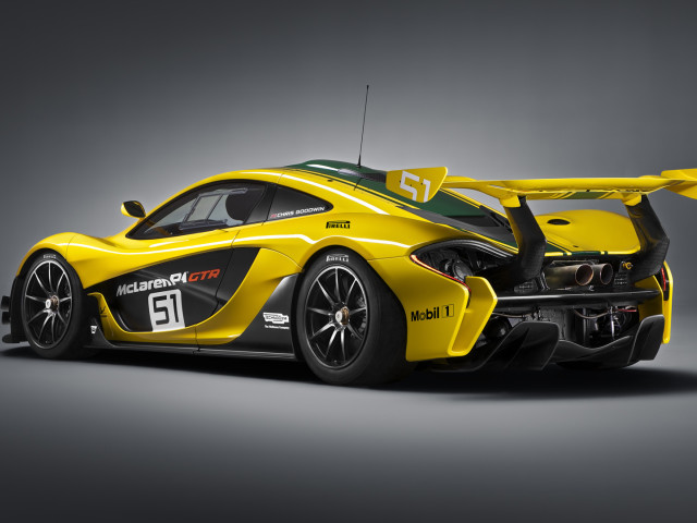 McLaren P1 GTR фото