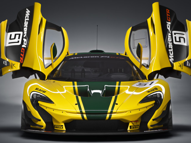 McLaren P1 GTR фото