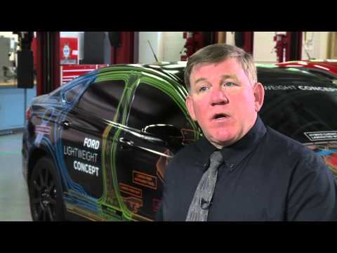 Ford Lightweight Concept Car video presentation