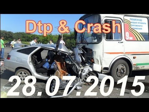 Видео аварии дтп происшествия за сегодня 28 июля 2015 