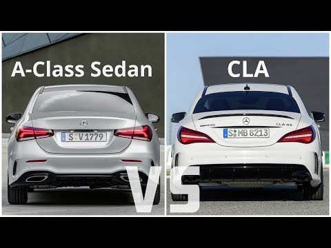 Mercedes A-Class Sedan 2019 vs Mercedes CLA 45 AMG