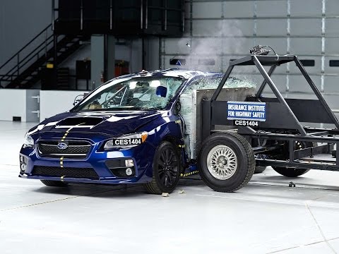 Краш-тест Subaru WRX 2015