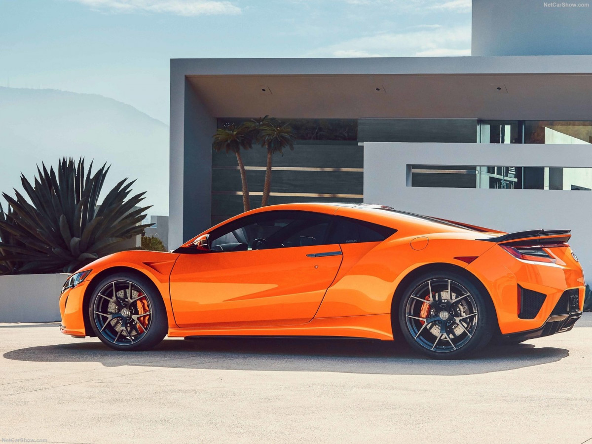 Honda NSX Orange