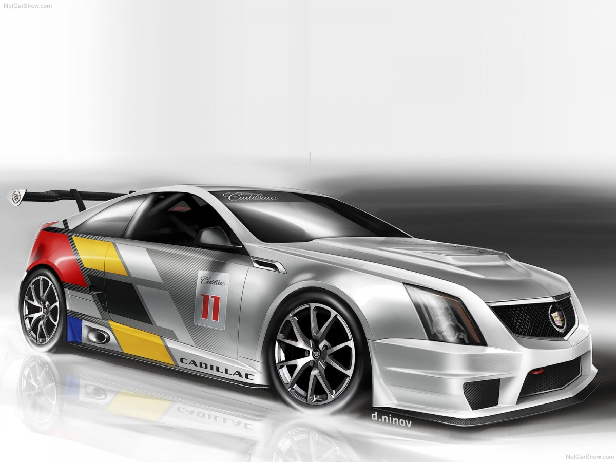 Cadillac CTS-V Coupe Race Car фото 80615