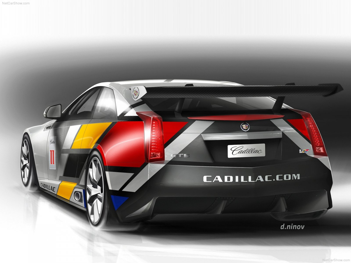 Cadillac CTS-V Coupe Race Car фото 80617