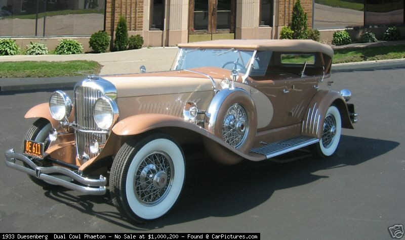 Duesenberg Dual Cowl Phaeton фото 48090