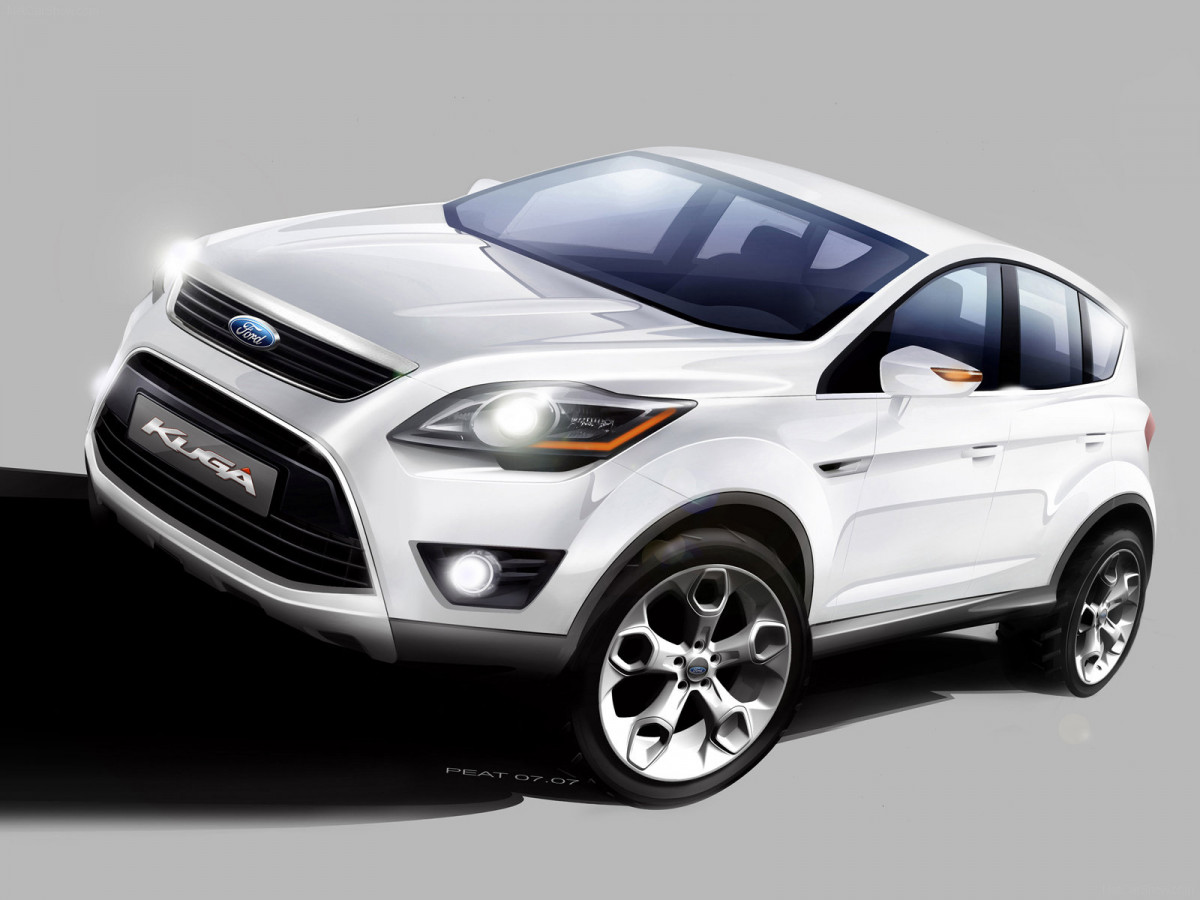 Ford kuga рисунок