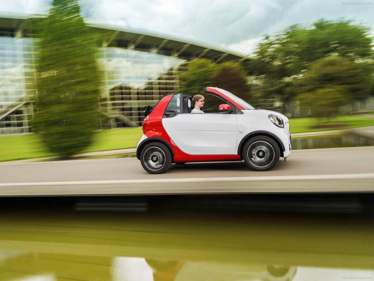 Smart Fortwo Cabrio Red Color