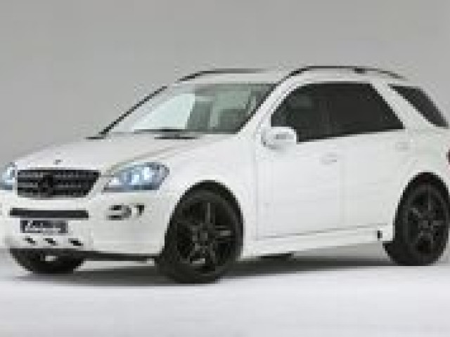 Черно-белый Mercedes ML от Lorinser