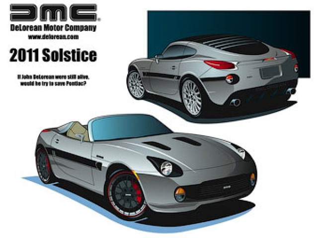 Pontiac Solstice будут собирать под маркой DeLorean