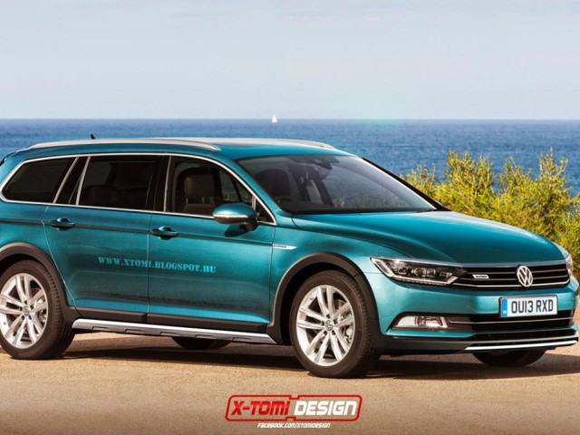 Volkswagen Passat Alltrack представляет своё новое видение кузова