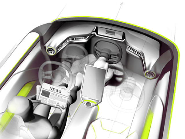 Инженеры из Швейцарии построят машину с перемещающимся рулевым колесом