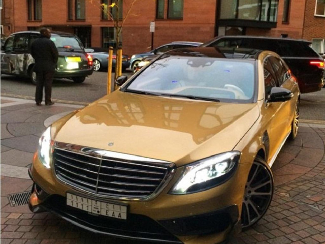 Mercedes-Benz S63 AMG от Brabus словили в столице Англии