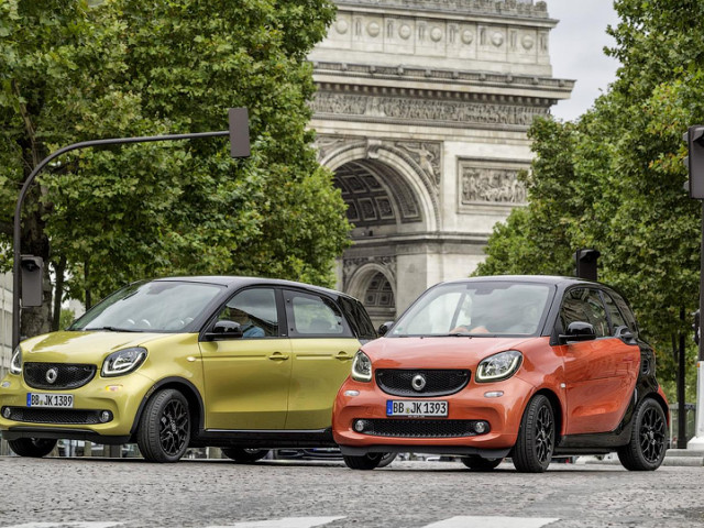 Smart ForTwo и ForFour обновились