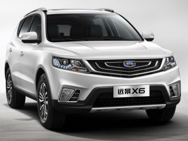 Рестайлинговый Geely Emgrand X7 лишился камуфляжа