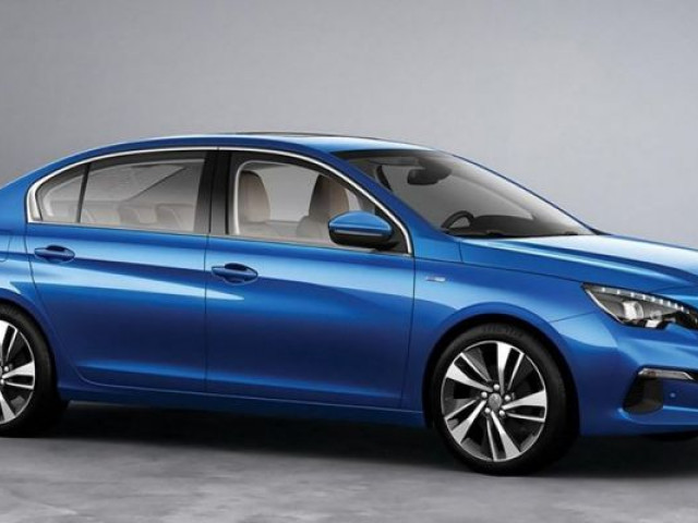 Peugeot 408: рестайлинговый седан для китайского рынка