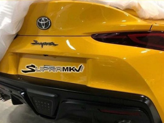 Появилось новое фото возрожденной Supra от Toyota