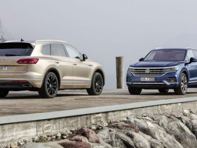 Volkswagen Touareg для России получил другое оснащение