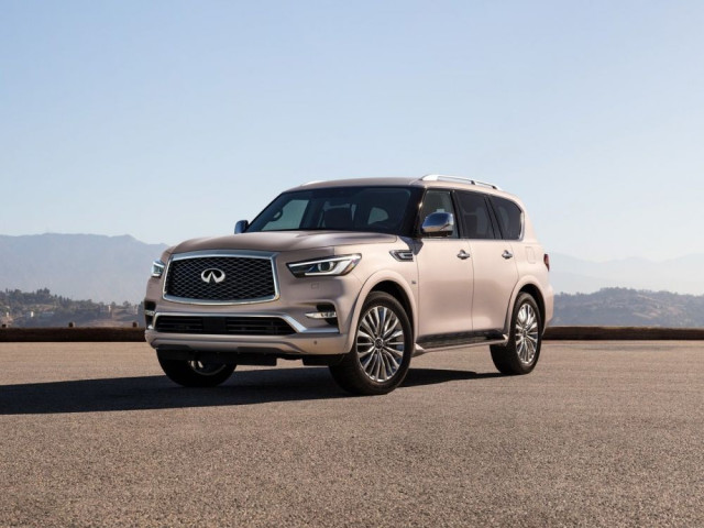 Старт продаж Infiniti QX80 с обновленным салоном  