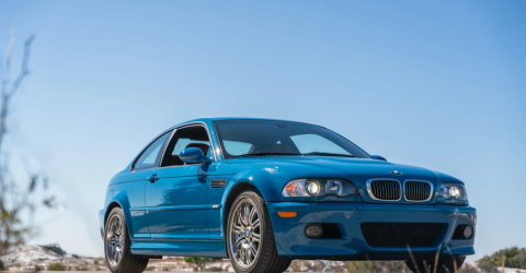 Редкий голубой BMW M3 2004 года продали за 10 миллионов рублей