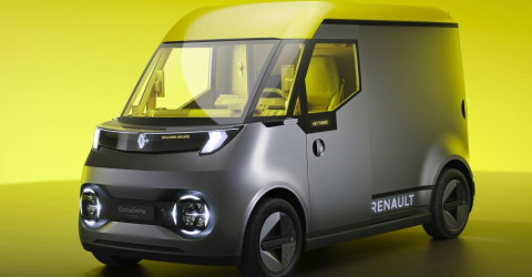 Renault Estafette: инновационный фургончик с электронной архитектурой