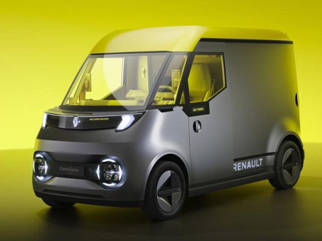 Renault Estafette: инновационный фургончик с электронной архитектурой