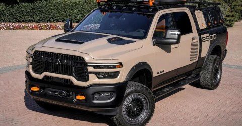 Ram представил уникальный пикап с мощным двигателем HEMI V8