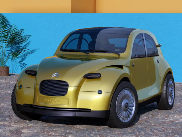 Citroen возрождает культовую модель 2CV в новом электрическом формате