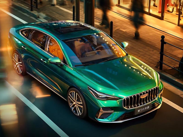 В Китае презентовали обновленный Geely Emgrand пятого поколения