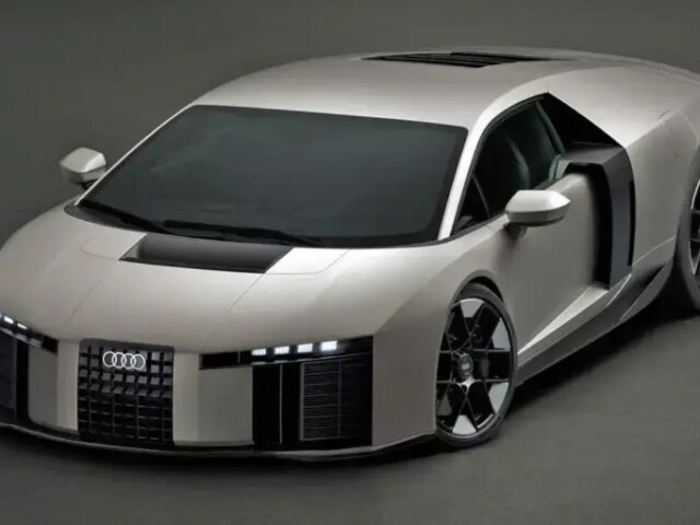 Audi показала суперкар Nuvolari с гибридной установкой Lamborghini и отдачей 987 сил