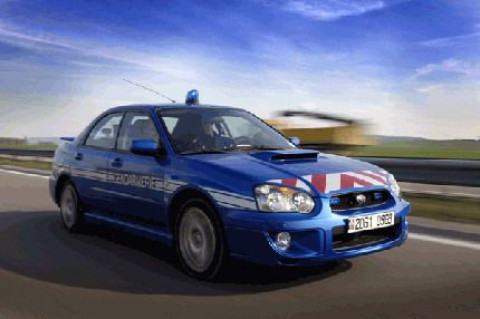 Subaru Impreza WRX 430 Police