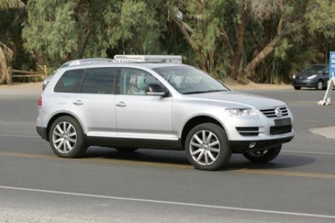 Небольшой фейслифтинг VW Touareg