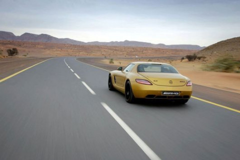 Mercedes-Benz SLS AMG Desert Gold