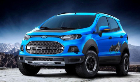 Ford EcoSport Blue Storm