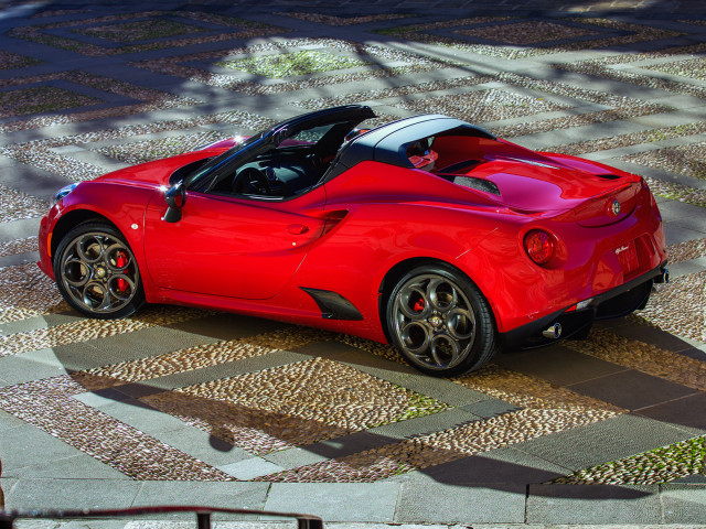 Alfa Romeo 4C Spider фото