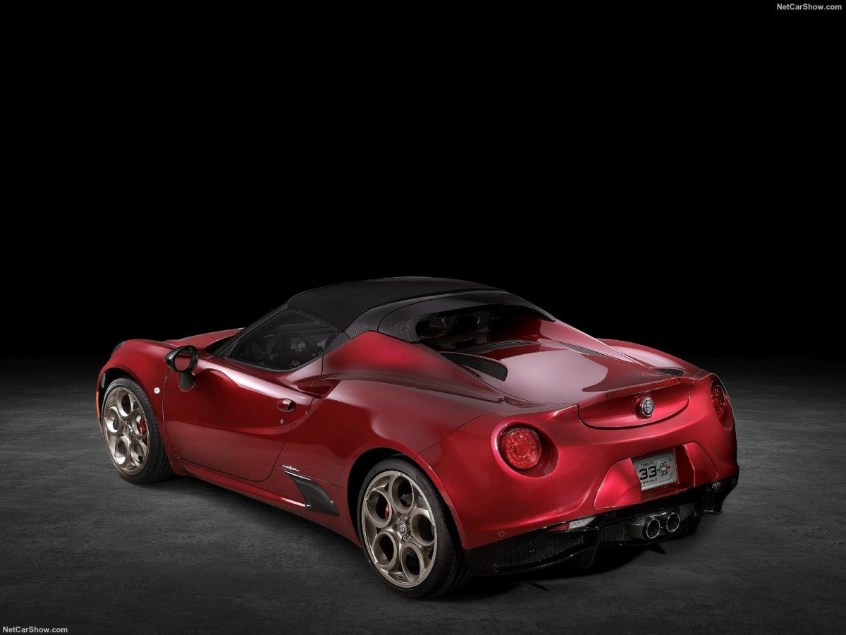 Alfa Romeo 4C Spider фото 205706