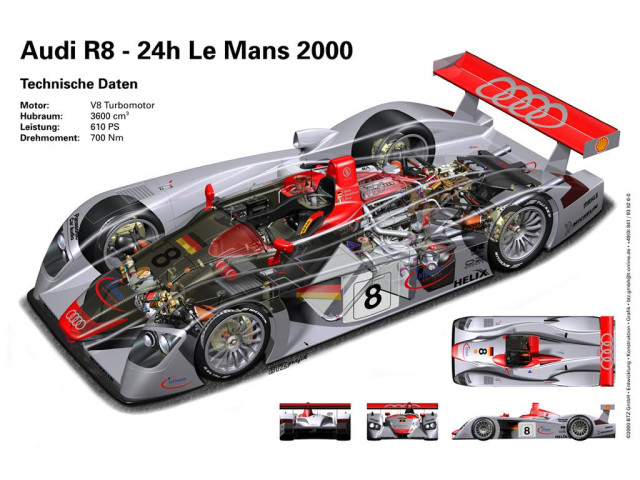 Audi R8 (LMP1) фото