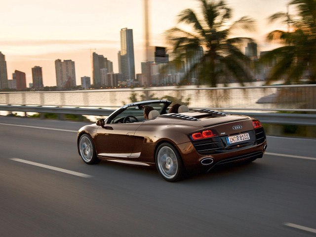 Audi R8 Spyder фото