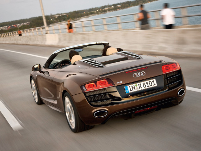 Audi R8 Spyder фото