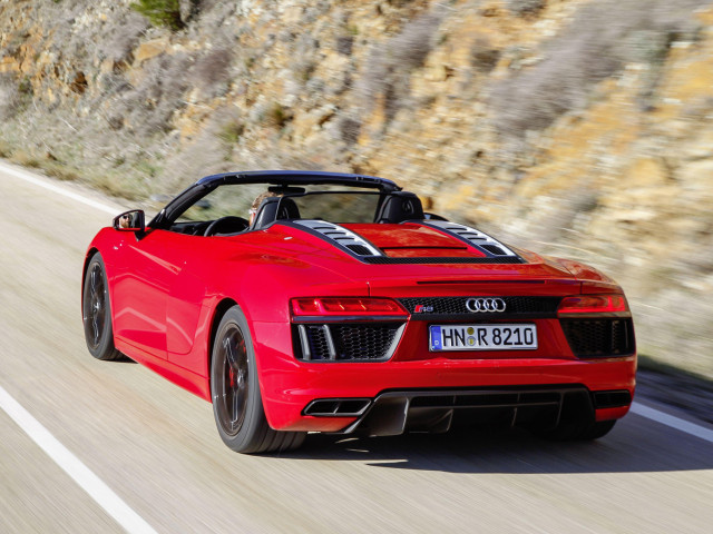 Audi R8 V10 Spyder фото
