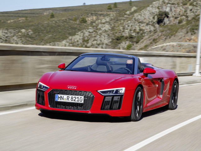 Audi R8 V10 Spyder фото