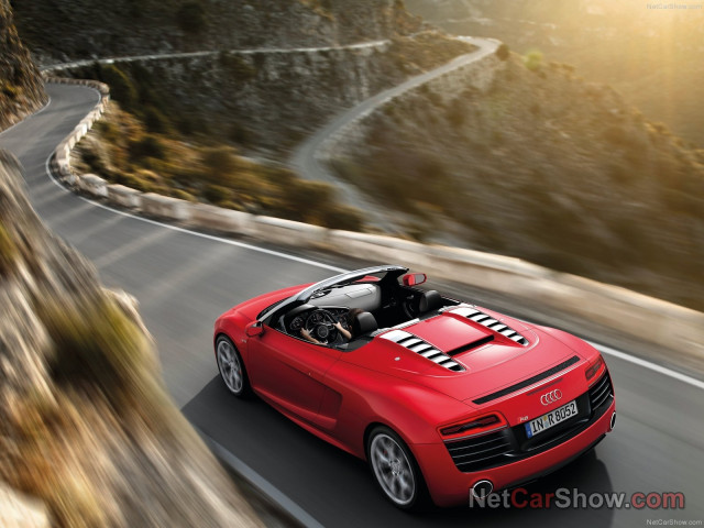Audi R8 V10 Spyder фото
